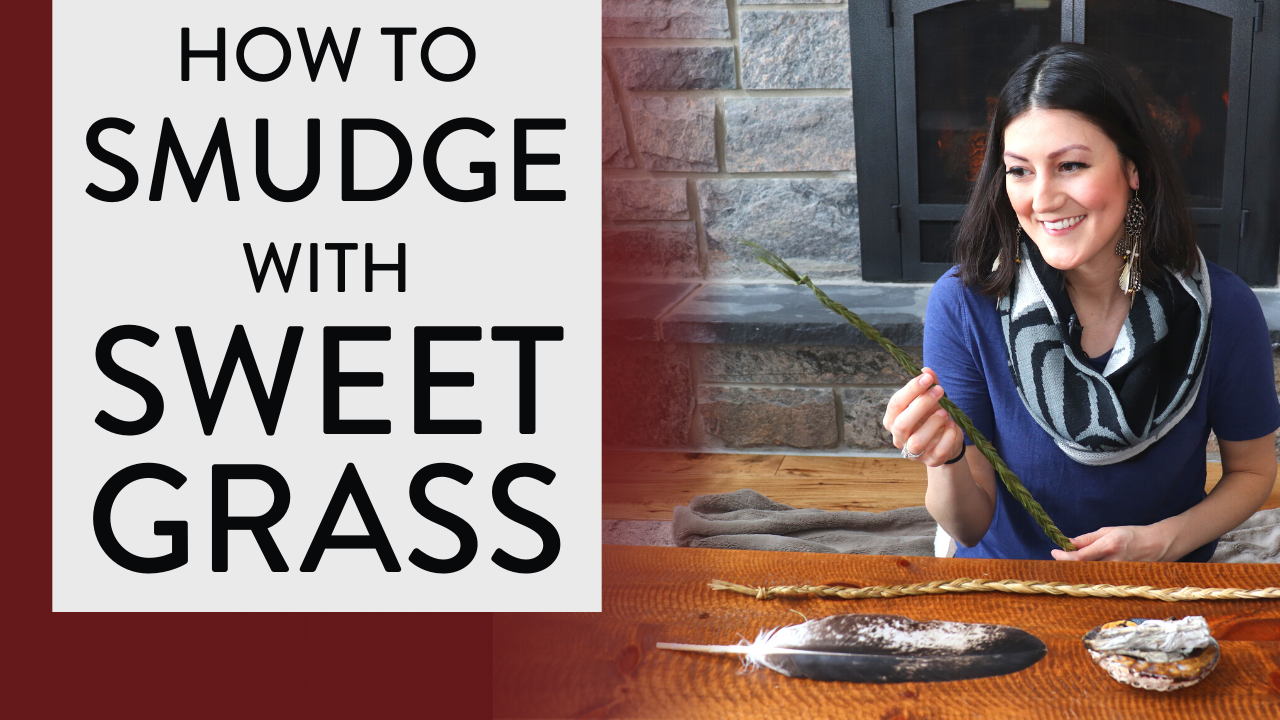 SWEETGRASS SMUDGING 🌿(Why & How to Smudge with Sweet Grass) Tribal Trade