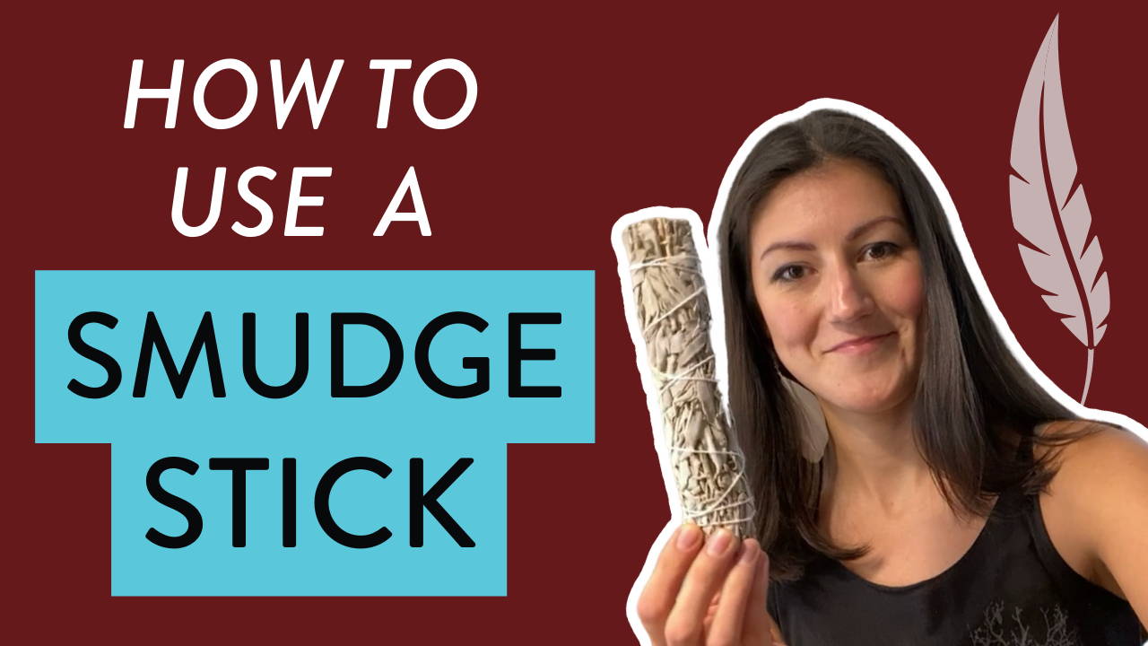 Smudge Stick - How to Smudge with a bundle instead of loose sage