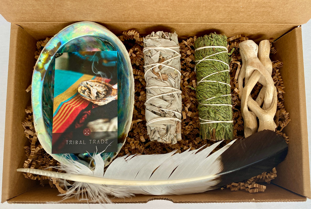 sage tobacco sweetgrass cedar Harvesting Tobacco, Sweetgrass, Cedar and Sage – Tribal Trade
